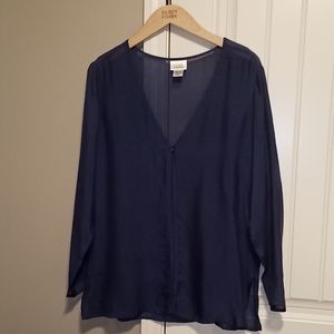 100% Silk EILEEN FISHER Top